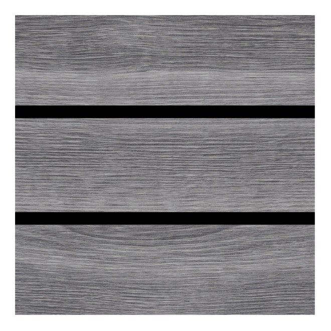 Novalit Dubbele Rondkant 200mm Gevelbekleding Sheffield Oak Concrete Twinlook 600cm